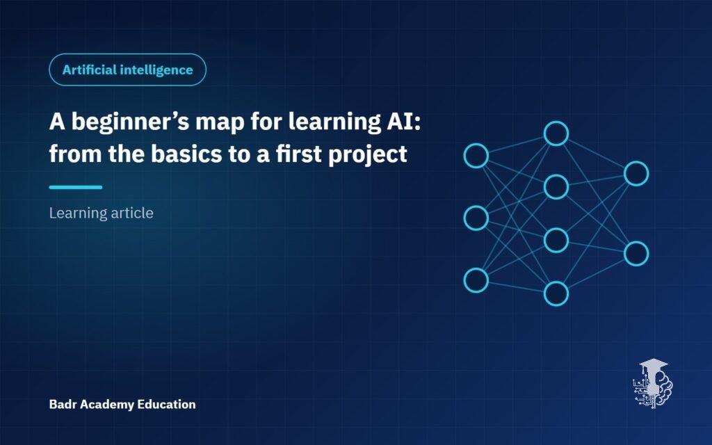 A beginner’s map for learning AI: from the basics to a first project