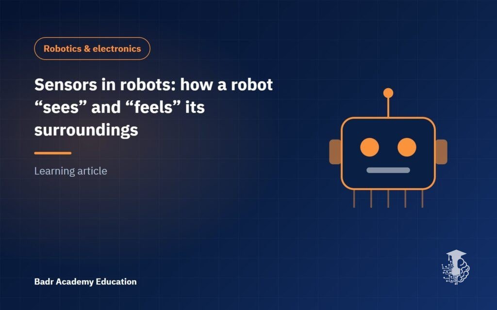 Sensors in robots: how a robot “sees” and “feels” its surroundings